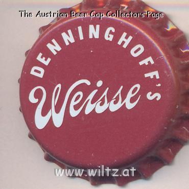 Beer cap Nr.16786: Denninghoff's Weisse produced by Giessener Brauhaus und Spiritusfab A&W Denninghoff/Giessen