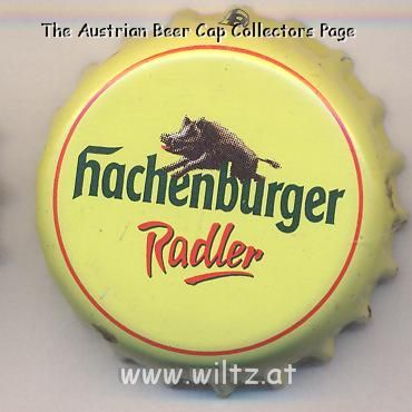 Beer cap Nr.16788: Hachenburger Radler produced by Westerwald-Brauerei H.Schneider KG/Hachenburg