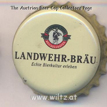 Beer cap Nr.16805: Landwehr Bräu produced by Privatbrauerei Wörner/Reichelshofen