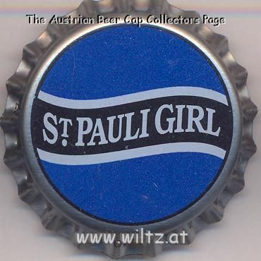 Beer cap Nr.16807: St. Pauli Girl produced by Brauerei Beck GmbH & Co KG/Bremen
