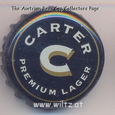 Beer cap Nr.17001: Carter Premium Lager produced by Southern Beverages Australia/Caringbah