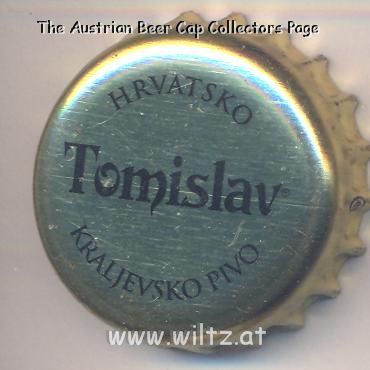 Beer cap Nr.17114: Tomislav Pivo produced by Zagrebacka Pivovara/Zagreb