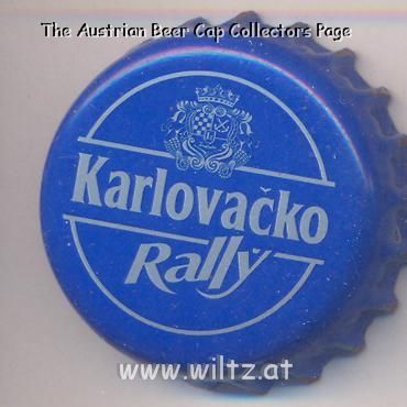 Beer cap Nr.17126: Karlovacko Rally produced by Karlovacka Pivovara/Karlovac
