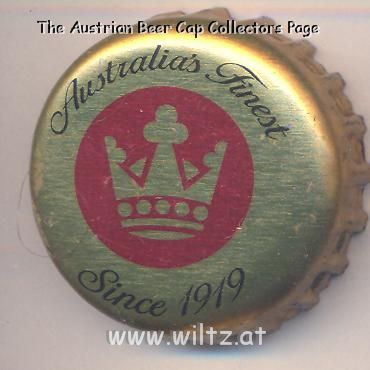 Beer cap Nr.17152: Crown Lager produced by Carlton & United/Carlton