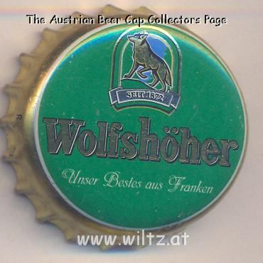 Beer cap Nr.17169: Wolfshöher produced by Brauerei Wolfshöhe K. & F. Weber/Wolfshöhe