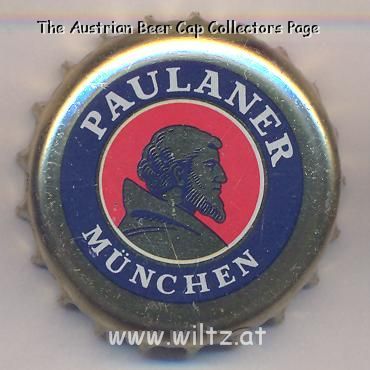 Beer cap Nr.17213: Paulaner produced by Paulaner Brauerei/München