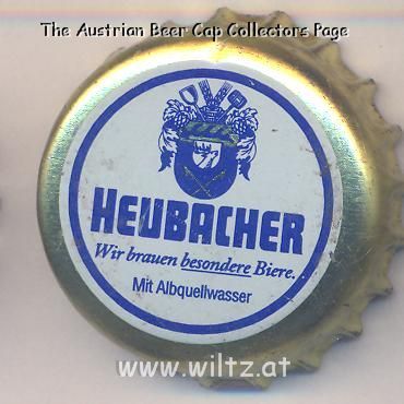 Beer cap Nr.17223: Heubacher produced by Hirsch Brauerei Heubach/Heubach
