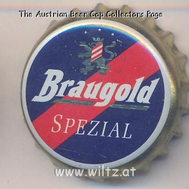 Beer cap Nr.17235: Braugold Spezial produced by Braugold Brauerei Riebeck GmbH & Co. KG/Erfurt