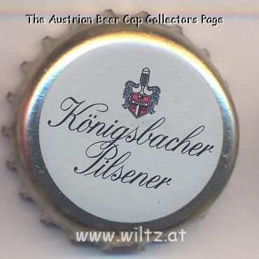 Beer cap Nr.17238: Königsbacher Pilsener produced by Königsbacher/Koblenz