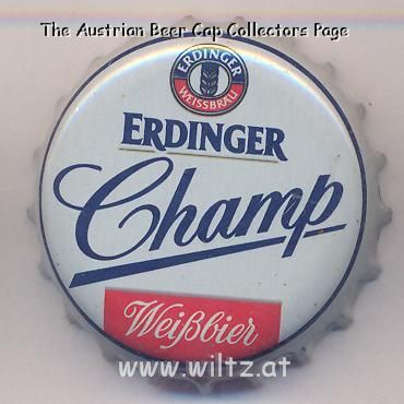 Beer cap Nr.17326: Erdinger Champ produced by Erdinger Weissbräu/Erding