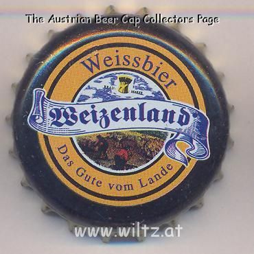 Beer cap Nr.17327: Weizenland Weissbier produced by Kaiserdom Privatbrauerei Wörner KG/Bamberg