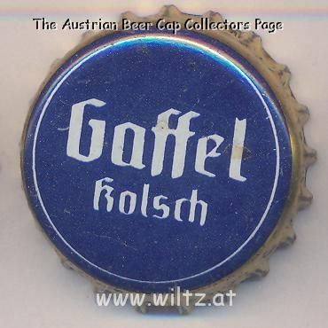 Beer cap Nr.17344: Gaffel Kölsch produced by Privatbrauerei Gaffel Becker & Co./Köln