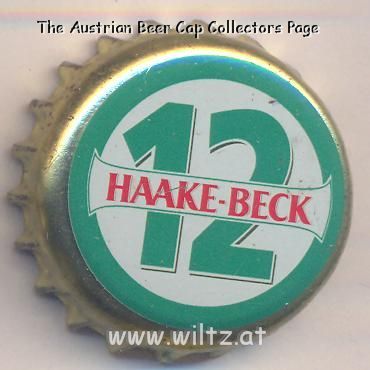 Beer cap Nr.17347: Haake Beck 12 produced by Haake-Beck Brauerei AG/Bremen