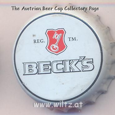 Beer cap Nr.17373: Beck's produced by Brauerei Beck GmbH & Co KG/Bremen