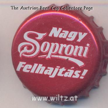 Beer cap Nr.17393: Soproni produced by Brau Union Hungria Sörgyrak Rt./Sopron