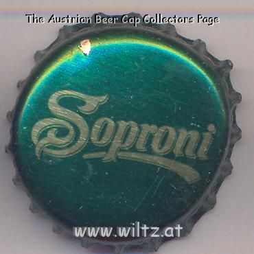 Beer cap Nr.17407: Soproni produced by Brau Union Hungria Sörgyrak Rt./Sopron