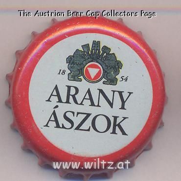 Beer cap Nr.17413: Arany Aszok produced by Köbanyai Sörgyarak/Budapest
