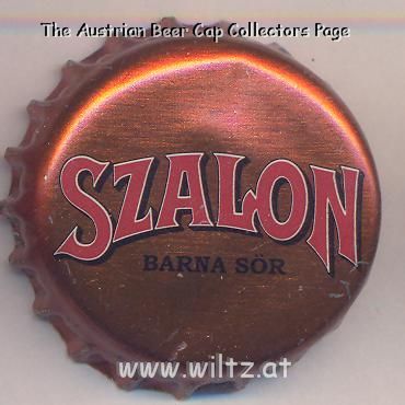 Beer cap Nr.17414: Szalon Barna Sör produced by Brau Union Hungria Sörgyrak Rt./Sopron