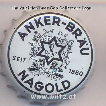 Beer cap Nr.17440: Nagolder Ankerbräu produced by Ankerbrauerei Nagold/Nagold
