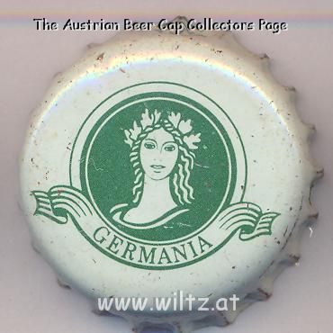 Beer cap Nr.17450: Germania Pilsner produced by Frankenthaler Brauhaus GmbH/FrankenThal