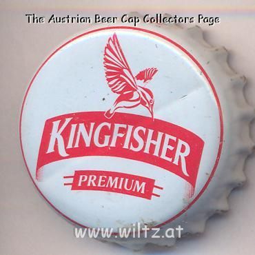 Beer cap Nr.17515: Kingfisher Premium produced by M/S United Breweries Ltd/Bangalore