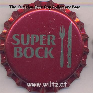 Beer cap Nr.17584: Super Bock produced by Unicer-Uniao Cervejeria/Leco Do Balio