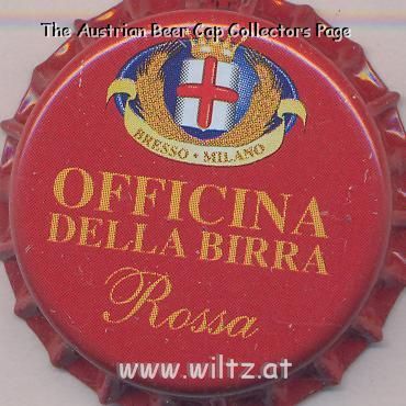 Beer cap Nr.17632: Birra Rosso produced by Officina della Birra/Bresso
