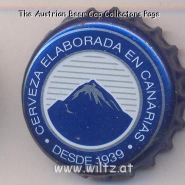Beer cap Nr.17680: Dorada sin produced by Compania Cervecera de Canaris S.A/Santa Cruz de Tenerife