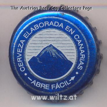 Beer cap Nr.17681: Dorada sin produced by Compania Cervecera de Canaris S.A/Santa Cruz de Tenerife