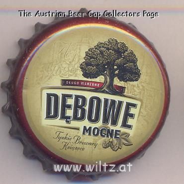 Beer cap Nr.17683: Debowe Mocne produced by Komponia Piwowarska SA/Poznan