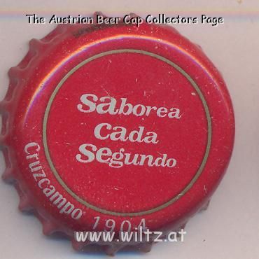 Beer cap Nr.17689: Cruzcampo produced by Cruzcampo/Sevilla