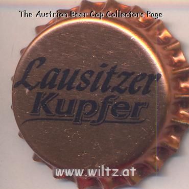 Beer cap Nr.17768: Lausitzer Kupfer produced by Stadtbrauerei Wittichenau/Wittichenau