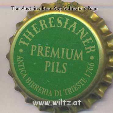 Beer cap Nr.17870: Theresianer Premium Pils produced by Alte Brauerei Triest/Triest