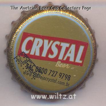 Beer cap Nr.17911: Crystal produced by Cerveiaria Petropolis/Pedro do Rio - Petropolis