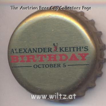 Beer cap Nr.17953: India Pale Ale produced by Alexander Keith's/Halifax