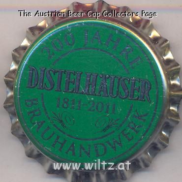 Beer cap Nr.18013: Distelhäuser produced by Distelhäuser Brauerei/Distelhausen