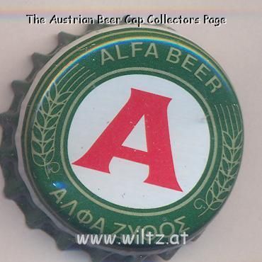 Beer cap Nr.18125: Alfa Beer produced by Athenia Brewery S.A./Athen