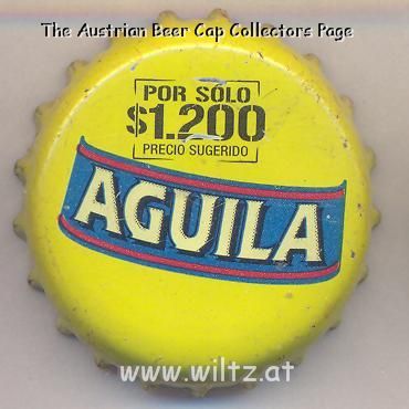 Beer cap Nr.18135: Aguila produced by Cerveceria Aquila S.A./Barranquilla