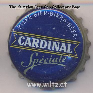 Beer cap Nr.18164: Cardinal Speciale produced by Brasserie Du Cardinal Fribourg S.A./Fribourg