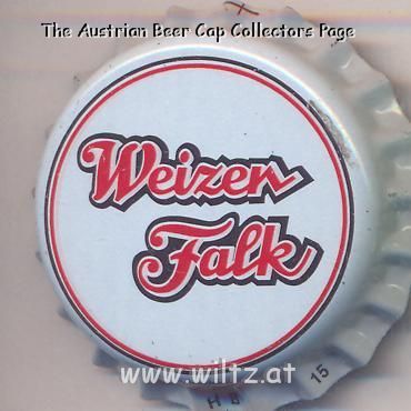 Beer cap Nr.18201: Weizen Falk produced by Bruckmüller/Amberg