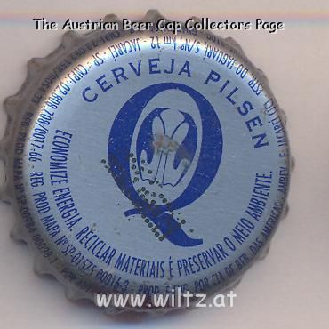 Beer cap Nr.18275: Antarctica Cerveja Pilsen produced by AmBev - Companhia de Bebidas das Américas/Jacarei