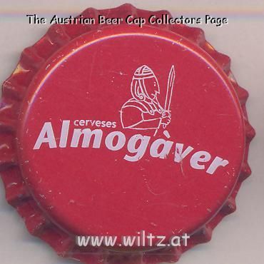Beer cap Nr.18299: Amogaver produced by Cerveses Almogaver/Almogaver