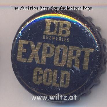 Beer cap Nr.18348: Export Gold produced by DB Breweries/Auckland
