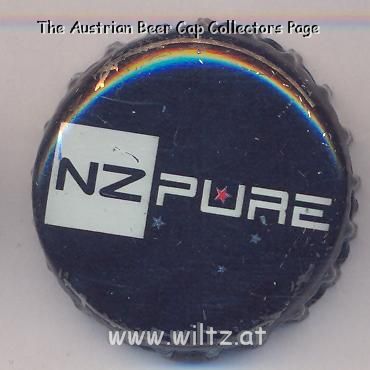 Beer cap Nr.18358: NZ Pure produced by Independent Brewery/Auckland