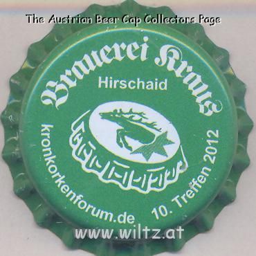 Beer cap Nr.18383: Hirschen Trunk produced by Brauerei Kraus/Hirschaid