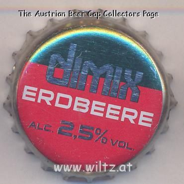 Beer cap Nr.18393: dimix Erdbeere produced by Diebels GmbH & Co. KG Privatbrauerei/Issum