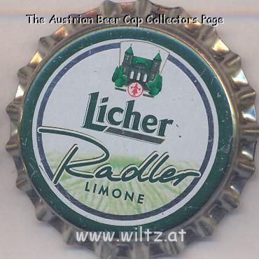 Beer cap Nr.18404: Licher Radler Limone produced by Licher Privatbrauerei Ihring-Melchior KG/Lich