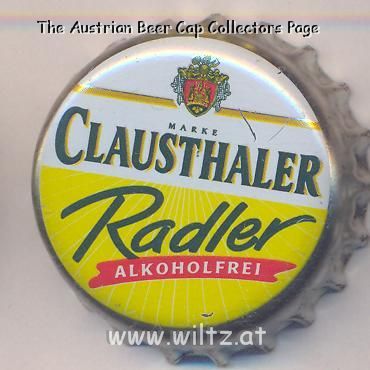 Beer cap Nr.18409: Clausthaler Radler Alkoholfrei produced by Binding Brauerei/Frankfurt/M.