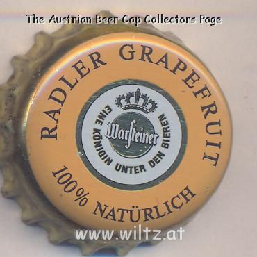 Beer cap Nr.18413: Warsteiner Radler Grapefruit produced by Warsteiner Brauerei/Warstein