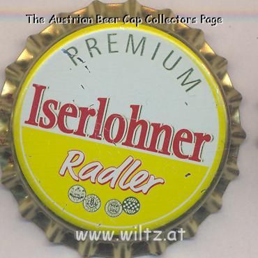 Beer cap Nr.18441: Iserlohner Premium Radler produced by Iserlohn GmbH/Iserlohn